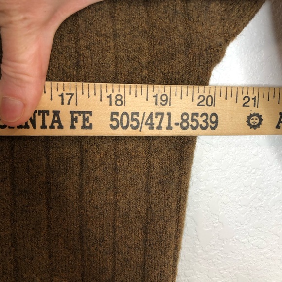 Madewell Bowden Henley Sweater in Coziest Yarn Wool Alpaca Brown Size Small - Picture 16 of 16